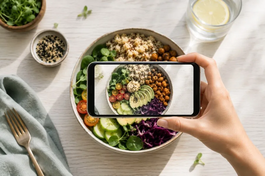 KI-Foto-Tracking von Mahlzeiten in der BeBetr-App